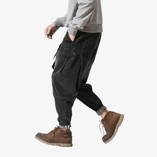 Oleno Harem Denim Pants