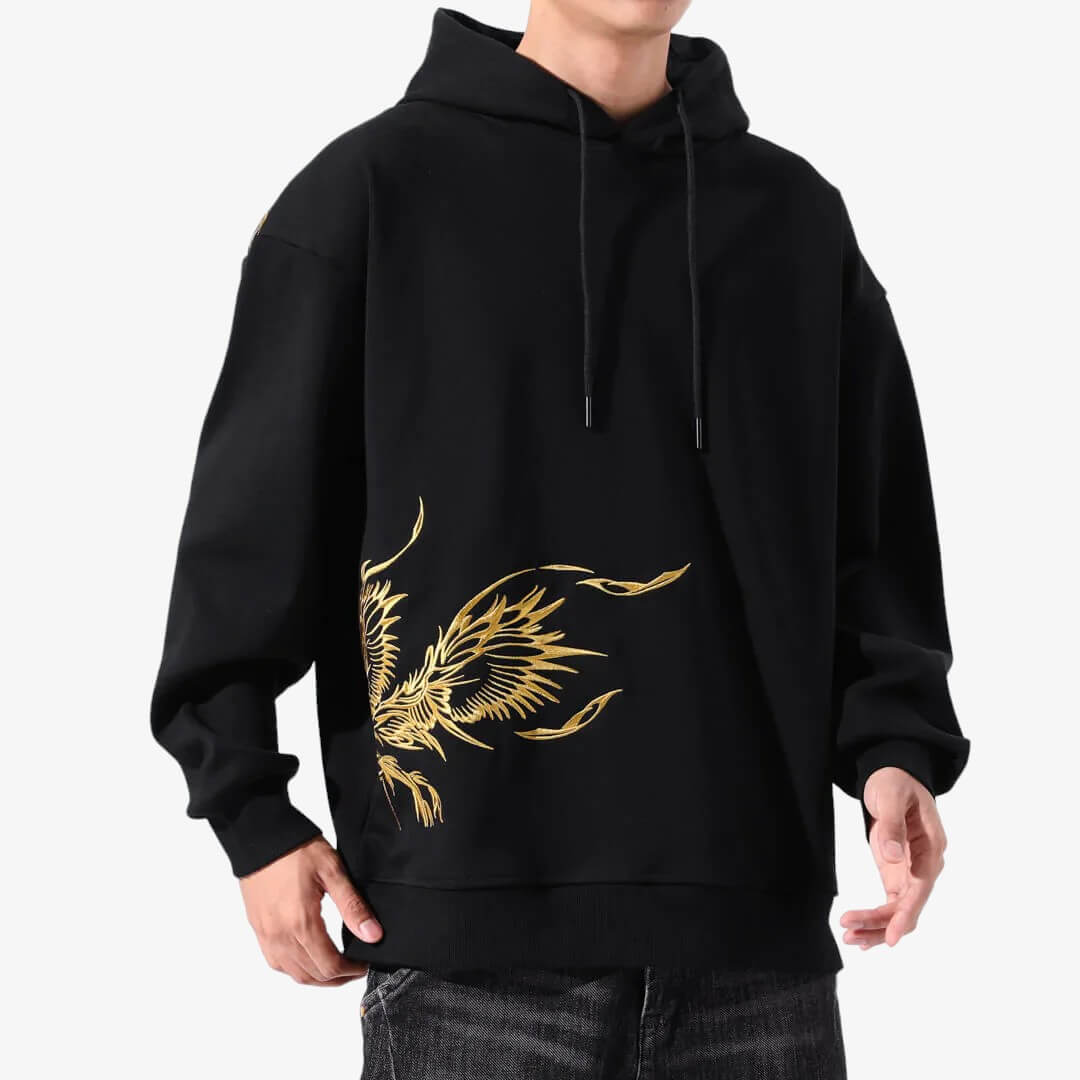 Fushichō Embroidered Hoodie