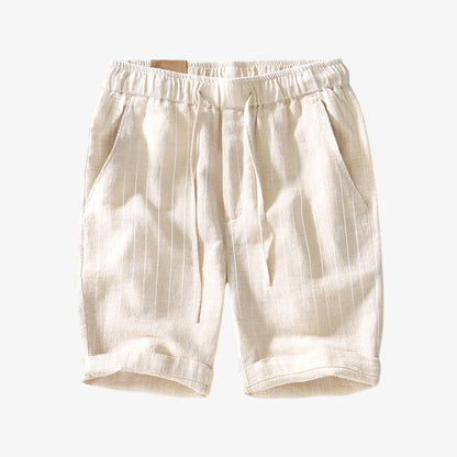 Striped Drawstring Shorts