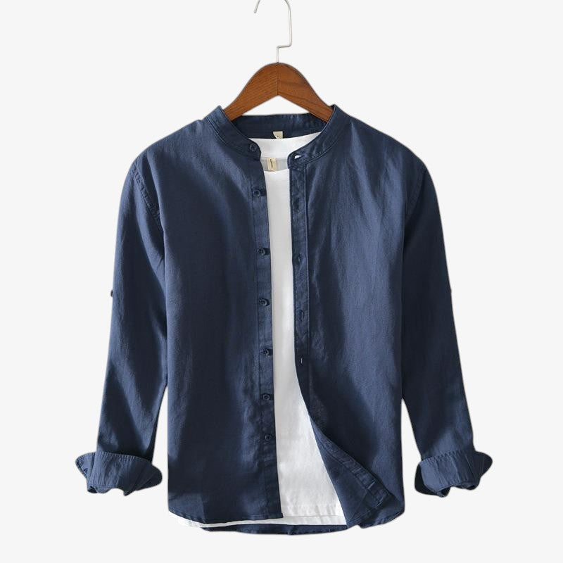Everly Cotton Grandad Shirt