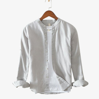 Everly Cotton Grandad Shirt